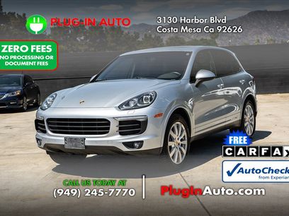 Used 2017 Porsche Cayenne Platinum Edition