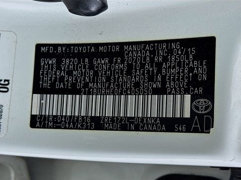 Used 2015 Toyota Corolla LE image 30