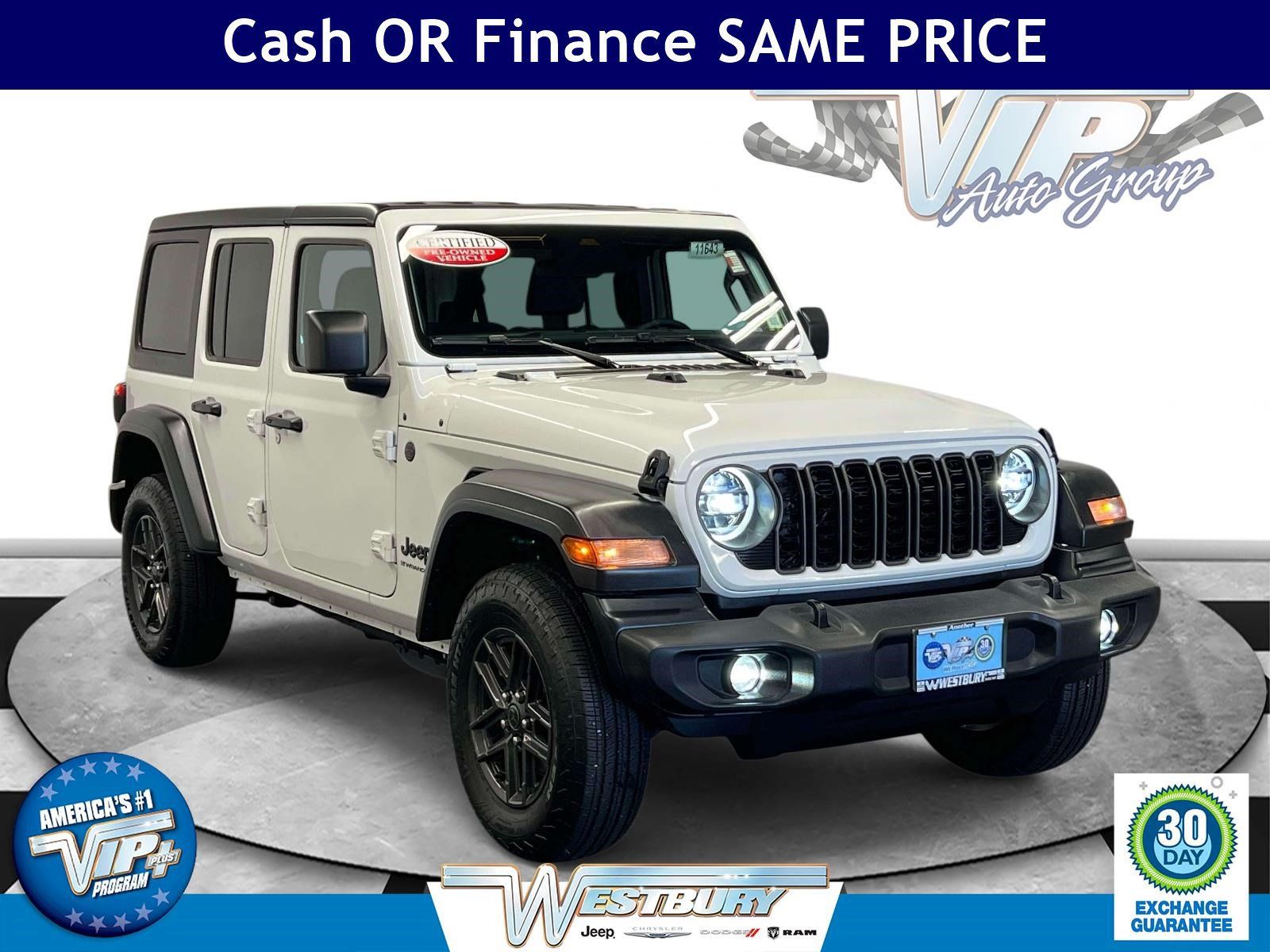Used 2026 Jeep Wrangler Unlimited Sport AWD/4WD image 1