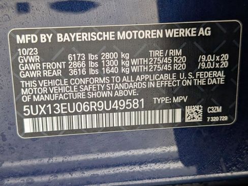 Certified 2024 BMW X5 sDrive40i w/ Premium Package image 20