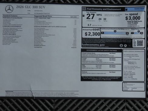 Certified 2026 Mercedes-Benz GLC 300 image 9