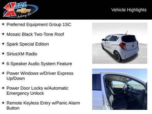 Certified 2022 Chevrolet Spark LT w/ Spark Special Edition image 2
