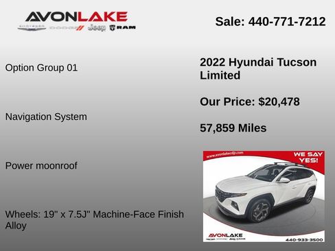 Used 2022 Hyundai Tucson Limited image 6