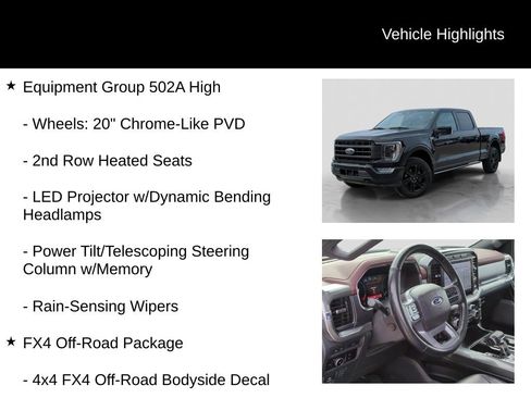 Used 2023 Ford F150 Lariat w/ Equipment Group 502A High AWD/4WD image 11