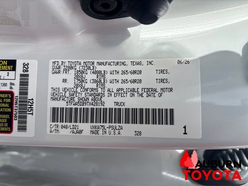 New 2026 Toyota Tundra Limited AWD/4WD image 28