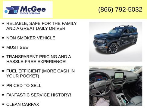 Used 2023 Ford Bronco Sport Outer Banks w/ Tech Package image 4