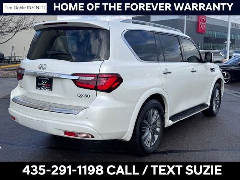Used 2022 INFINITI QX80 Luxe w/ Cargo Package image 8