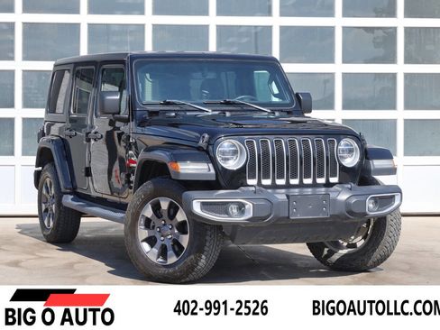 Used 2018 Jeep Wrangler Unlimited Sahara image 1