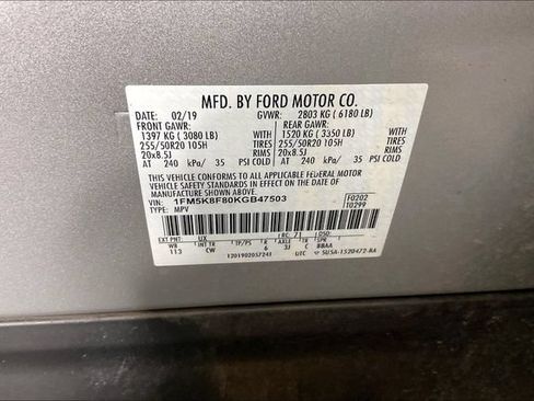 Used 2019 Ford Explorer Limited w/ Class III Trailer Tow Package AWD/4WD image 16