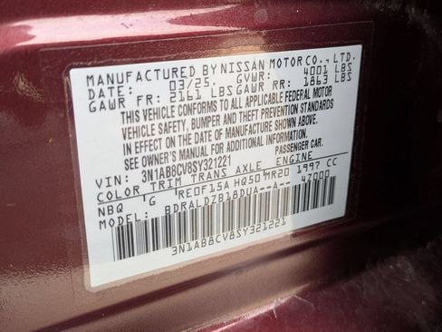 Used 2025 Nissan Sentra SV FWD image 34