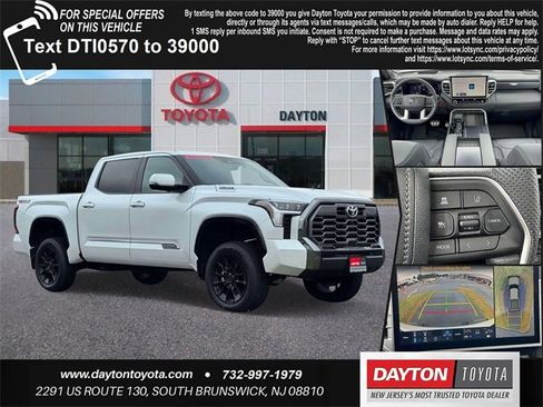 Used 2025 Toyota Tundra Platinum image 1