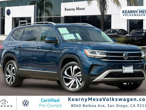 Used 2023 Volkswagen Atlas SEL AWD/4WD image 1