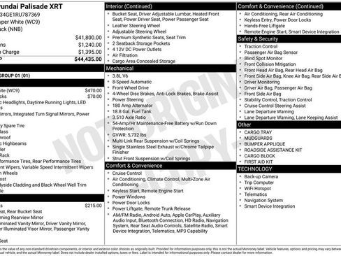 Used 2024 Hyundai Palisade XRT FWD image 3