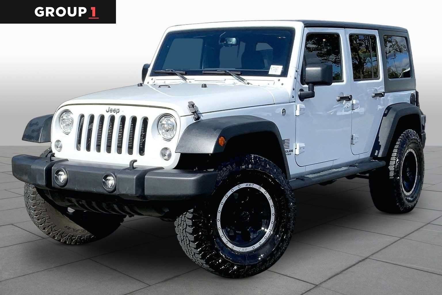 Used 2017 Jeep Wrangler Unlimited Sport w/ Quick Order Package 24S AWD/4WD image 1