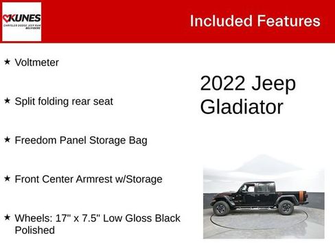 Used 2022 Jeep Gladiator Mojave w/ LED Lighting Group AWD/4WD image 4