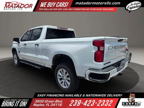 Used 2020 Chevrolet Silverado 1500 Custom w/ Custom Value Package RWD image 8