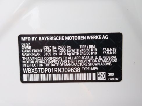 Certified 2024 BMW X3 xDrive30i w/ Convenience Package w/ZPA image 36