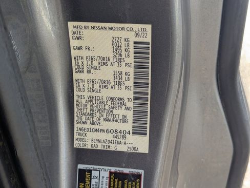 Used 2023 Nissan Frontier S w/ Technology Package image 27