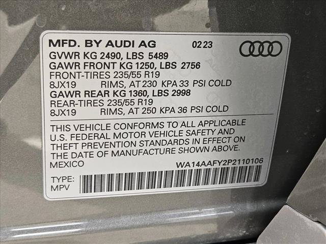 Certified 2023 Audi Q5 2.0T Premium w/ Convenience Package AWD/4WD image 18