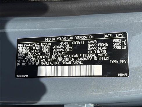Used 2020 Volvo XC90 T6 Momentum AWD/4WD image 27