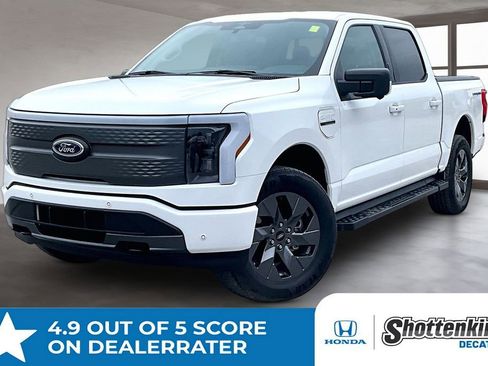 Used 2023 Ford F150 Lightning XLT w/ Equipment Group 312A High image 1