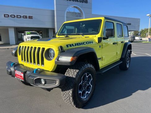 Used 2023 Jeep Wrangler Unlimited Rubicon 4xe AWD/4WD image 4