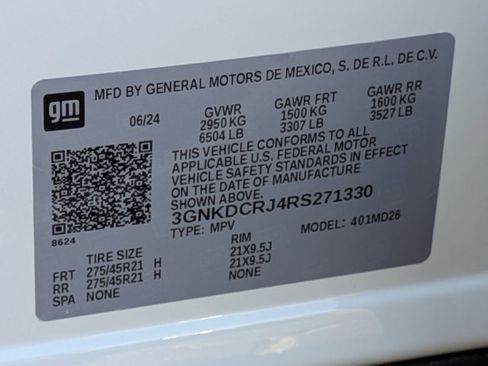 New 2024 Chevrolet Blazer EV RS image 16