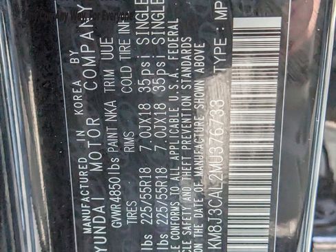 Used 2021 Hyundai Tucson Limited image 31