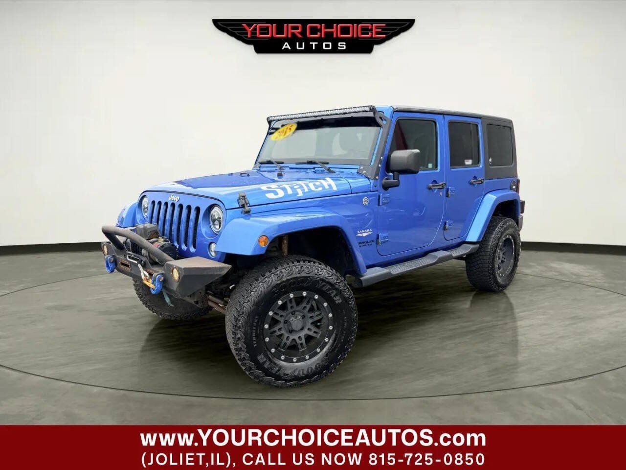 Used 2015 Jeep Wrangler Unlimited Sahara w/ Max Tow Package AWD/4WD image 1