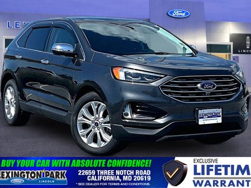 Certified 2020 Ford Edge Titanium w/ Equipment Group 301A AWD/4WD image 1