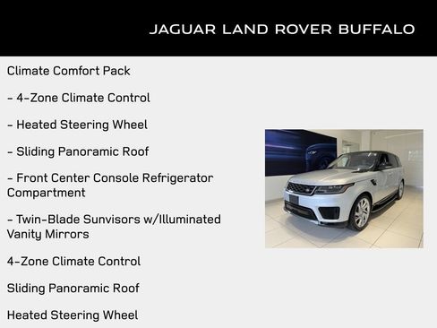 Used 2019 Land Rover Range Rover Sport HSE AWD/4WD image 4