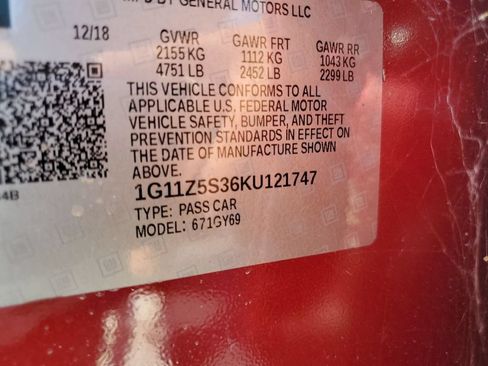 Used 2019 Chevrolet Impala LT w/ LT Convenience Package FWD image 39