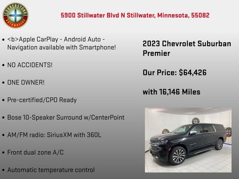 Used 2023 Chevrolet Suburban Premier AWD/4WD image 30