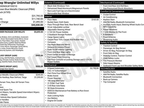 Used 2020 Jeep Wrangler Unlimited Sport image 31