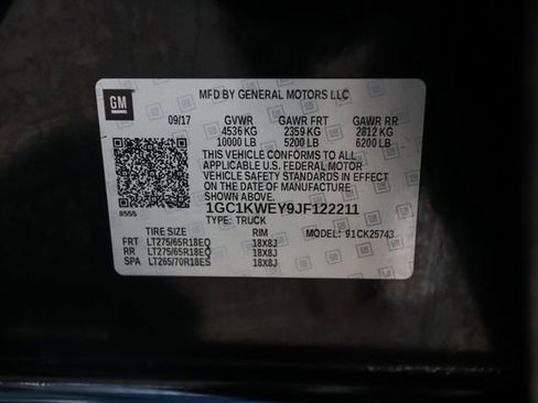 Used 2018 Chevrolet Silverado 2500 LTZ w/ Duramax Plus Package AWD/4WD image 74