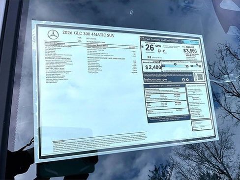 New 2026 Mercedes-Benz GLC 300 4MATIC image 17