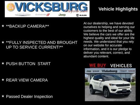 Used 2019 Jeep Compass High Altitude AWD/4WD image 7
