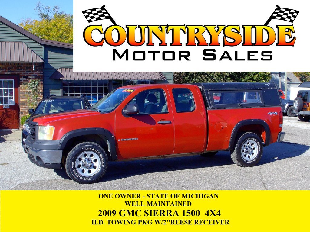 Used 2009 GMC Sierra 1500 W/T AWD/4WD image 1