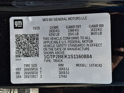 Certified 2025 GMC Canyon Elevation w/ Convenience Package AWD/4WD image 29
