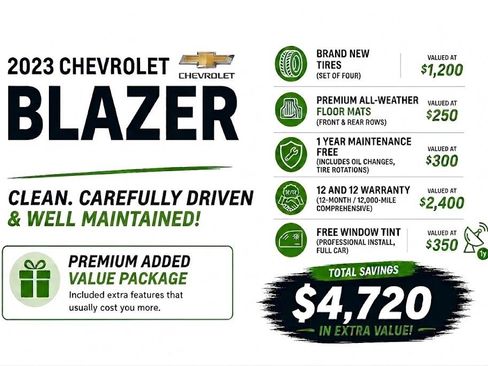 Certified 2023 Chevrolet Blazer LT FWD image 9