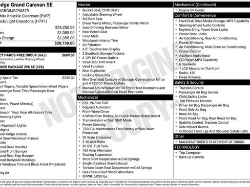 Used 2018 Dodge Grand Caravan SE w/ UConnect Hands-Free Group image 12