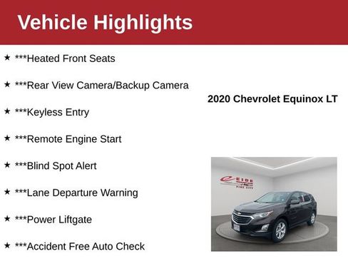 Used 2020 Chevrolet Equinox LT AWD/4WD image 4