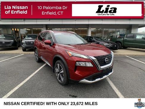 Certified 2023 Nissan Rogue Platinum w/ Platinum Premium Package AWD/4WD image 1