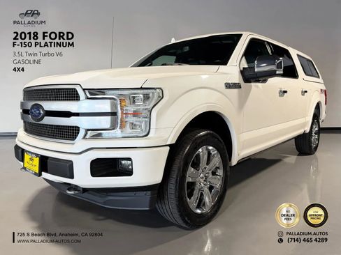 Used 2018 Ford F150 Platinum w/ Equipment Group 701A Luxury AWD/4WD image 1