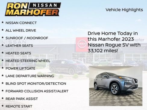 Used 2023 Nissan Rogue SV w/ SV Premium B Package AWD/4WD image 15