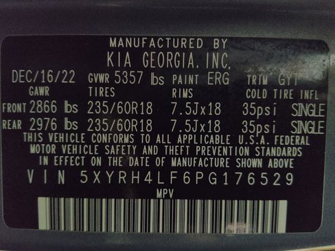 Used 2023 Kia Sorento EX w/ Panoramic Sunroof Package image 33