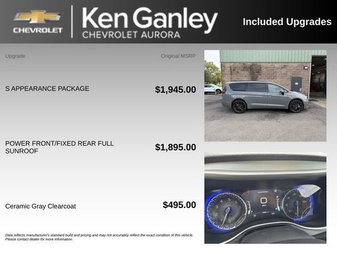 Used 2023 Chrysler Pacifica Touring-L w/ S Appearance Package AWD/4WD image 6