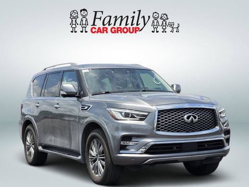 Used 2021 INFINITI QX80 Luxe RWD image 2