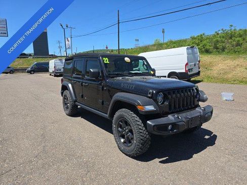 Certified 2022 Jeep Wrangler Unlimited Sport AWD/4WD image 2