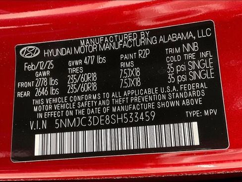 Used 2025 Hyundai Tucson SEL FWD image 19